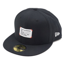 NEW ERA 59FIFTY BARTACK PATCH BLACK 12589238画像