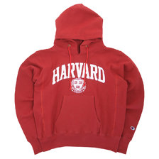 Champion MADE IN USA REVERSE WEAVE PULLOVER HOODED SWEAT SHIRT HARVARD UNIVERSITY C5-S102-970画像
