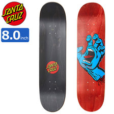 SANTA CRUZ Screaming Hand Deck 8.0in &times; 31.6in 11116151画像