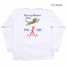 Buzz Rickson's L/S T-SHIRT "AMERICAN VOLUNTEER GROUP" BR68703画像