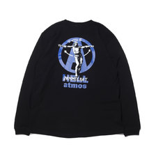 ANARC &times; atmos GOODNESS LS TEE BLACK AT20-083画像