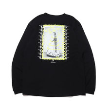 ANARC &times; atmos FREAKOUT LS TEE BLACK AT20-082画像