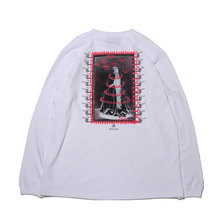ANARC &times; atmos FREAKOUT LS TEE WHITE AT20-082画像
