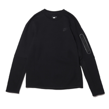 NIKE AS M NSW TCH FLC CRW BLACK/BLACK CU4506-010画像