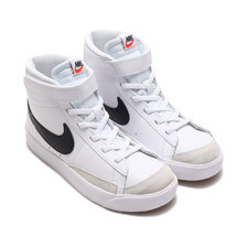 NIKE BLAZER MID '77 (PS) WHITE/BLACK-TEAM ORANGE DA4087-100画像