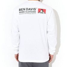 BEN DAVIS Label L/S Tee C-1380037画像