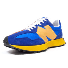 new balance MS327LAA MARINE BLUE / ORANGE画像
