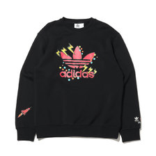 adidas Graphic Crew BLACK H37058画像