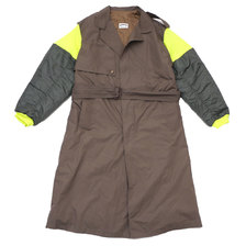 AWESOME BOY &times; Ichiryu made Remake Trench MA-1 Coat KHAKI画像
