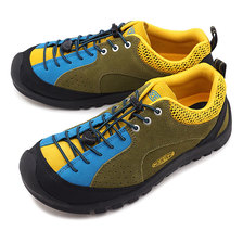 KEEN JASPER &rdquo;ROCKS&rdquo; SP Olive Drab/Vivid Blue 1025161画像