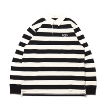 UGG ロゴ刺繍 ラガーシャツ BLACK 20AW-UGTP12-BLK画像