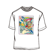 atmos EFFECT カツマタヒデユキ TEE WHITE AE-01-WHT画像