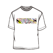 atmos EFFECT 米山舞 TEE WHITE AE-06-WHT画像