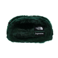 Supreme &times; THE NORTH FACE 20FW Faux Fur Waist Bag GREEN画像