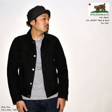 TCB jeans TCB 50's Jacket Black&Black画像