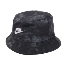 NIKE U NSW BUCKET FUTURA TIE DYE BLACK/SMOKE GREY/WHIT DC3966-010画像