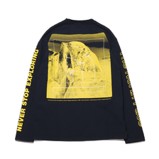 THE NORTH FACE L/S SLEEVE GRAPHIC TEE URBAN NAVY NT32042画像