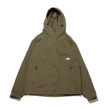 THE NORTH FACE COMPACT JACKET BURNT OLIVE NP71830画像
