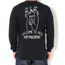 TOY MACHINE Welcome To Hell L/S Tee TMPBLT6画像