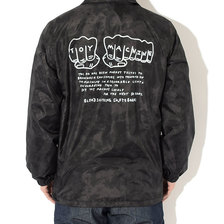 TOY MACHINE Marble Pattern Fist Coach JKT TMPBJK7画像