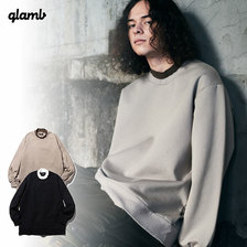 glamb Fake layered neck sweat GB0121-CS14画像