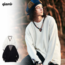 glamb Thermal V-neck knit GB0121-KNT06画像