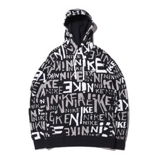 NIKE AS M NSW CLUB PO BB HOODIE HOA BLACK/BLACK/WHITE DA0062-010画像
