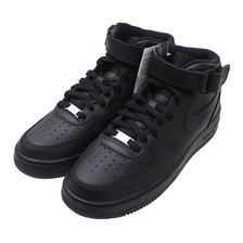 NIKE AIR FORCE 1 '07 MID BLACK/BLACK CW2289-001画像