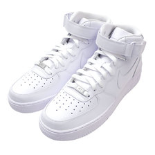 NIKE AIR FORCE 1 '07 MID WHITE/WHITE CW2289-111画像