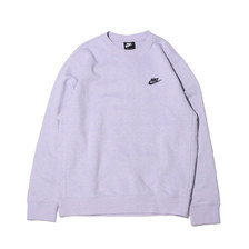 NIKE AS M NSW SB CREW REVIVAL PURPLE CHALK/DK SMOKE GREY DA0684-596画像