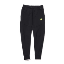 NIKE AS M NSW TCH FLC JGGR AM BLACK/VOLT DD5661-010画像