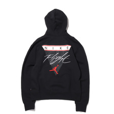 JORDAN BRAND AS M J FLT FLC GFX PO HOODIE B BLACK CZ8261-010画像