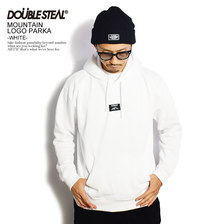 DOUBLE STEAL MOUNTAIN LOGO PARKA -WHITE- 906-64122画像