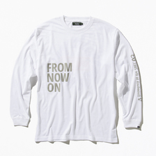 Kinetics FROM NOW ON L/S T WHITE KNAW20LST01画像