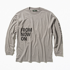 Kinetics FROM NOW ON L/S T DARK GRAY KNAW20LST01画像