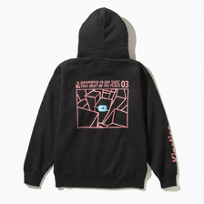 Kinetics THROWBACK HOODY BLACK KNAW20HS02画像