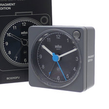 Fragment Design &times; BRAUN Travel Analogue Alarm Clock GRAY画像