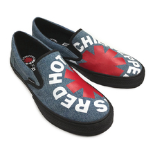 取り扱い 価格比較 Vision Street Wear Canvas Slip On Rhcp Denim ヴィジョンストリートウェア キャンバス スリッポン Vsw9158 116通販情報 Good T Net
