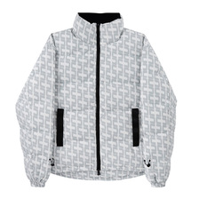 UNKNOWN DOWN MONOGRAM PUFFER WHITE D1-06701-002画像