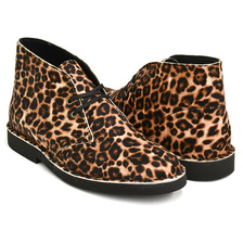 Clarks DESERT BOOT LEOPARD PRINT 26155670画像