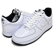NIKE AIR FORCE 1 07 white/white-black CV1724-104画像