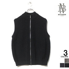 BATONER ZIPUP VEST SIGNATURE BN-21SM-003画像