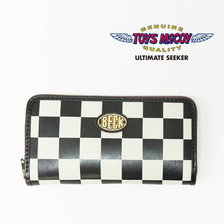 TOYS McCOY LEATHER LONG WALLET BECK "CHECKER" TMA2020画像