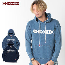 ANIMALIA INDIGO P/O HOODIE - LOGO AN21S-SW02画像