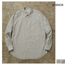 ULTERIOR OVERLAID STRIPED SHIRT ULSH14-21A59U画像