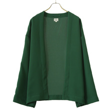 GOLD STRETCH DOUBLE CLOTH CARDIGAN GL14809画像