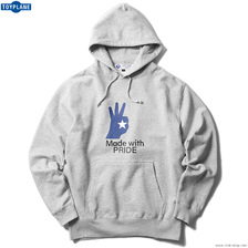 TOYPLANE PRIDE HOODY (GRAY) TP20-FSW02画像