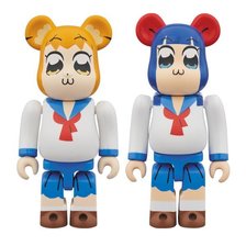 MEDICOM TOY BE@RBRICK ポプテピピック 2PACK 100% 573663画像
