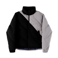 UNKNOWN DIAGONAL PUFFER BLACK D1-06701-003-BK画像