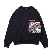 APPLEBUM "K.B.A.S." Crew Sweat BLACK画像